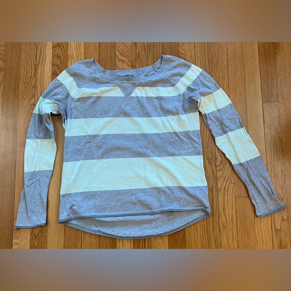 GAP Striped Knit Long Sleeve